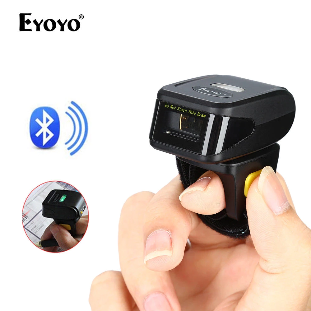 Parmak Kablosuz Barkod Okuyucu